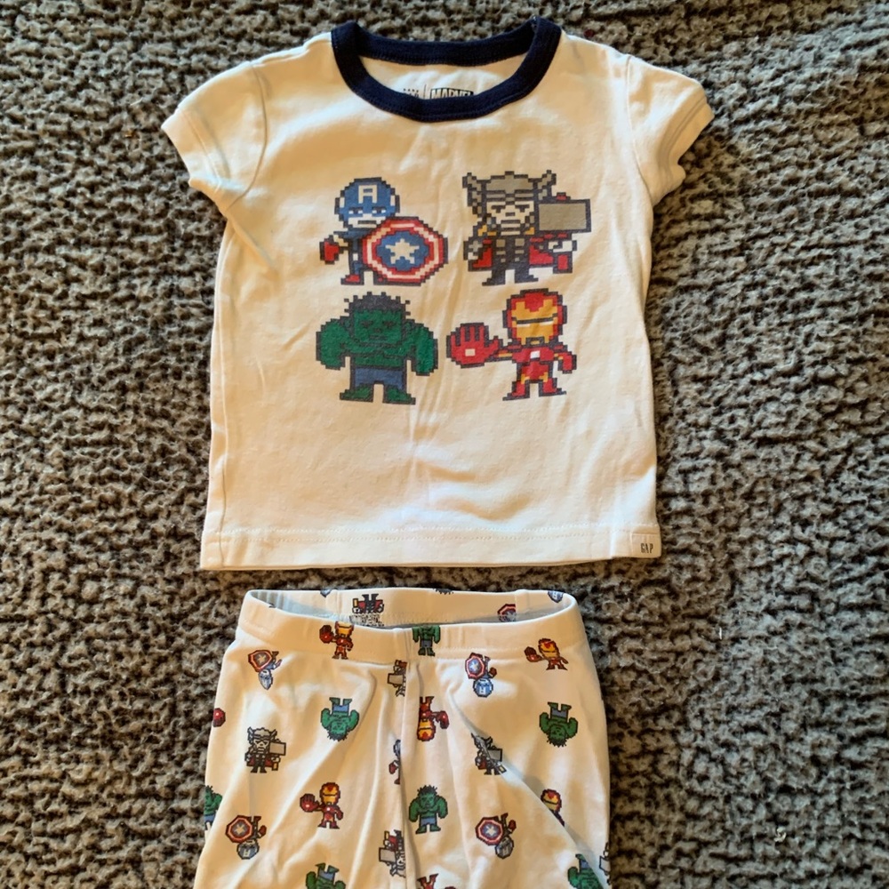 Toddler Avengers Pajama Set